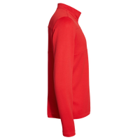 Adidas Men's 3-Stripes Double-Knit Quarter-Zip Pullover, Team Collegiate Red / Grey Two, Right Sleeve view