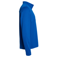 Adidas Men's 3-Stripes Double-Knit Quarter-Zip Pullover, Team Royal / Grey Two, Right Sleeve view