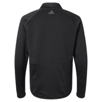 Adidas Men's Performance Quarter-Zip Pullover, Black, Back view