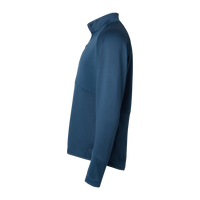 Adidas Men's Performance Quarter-Zip Pullover, Crew Navy, Left Sleeve view