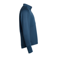 Adidas Men's Performance Quarter-Zip Pullover, Crew Navy, Right Sleeve view