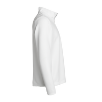 Adidas Men's Spacer Quarter-Zip Pullover, Core White, Right Sleeve view
