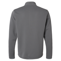Adidas Men's Spacer Quarter-Zip Pullover, Grey Five, Back view