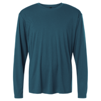 AllPro Unisex Pro-Lock Performance Long Sleeve T-Shirt, Atlantic Blue, Front view