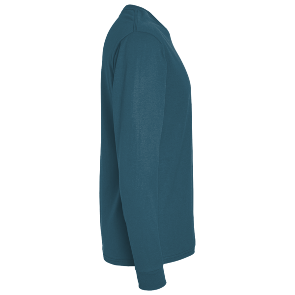 AllPro Unisex Pro-Lock Performance Long Sleeve T-Shirt, Atlantic Blue, Right Sleeve view