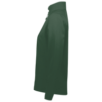 AllPro Women's Pro-Lock Performance Quarter-Zip Pullover, Forest Green, Left Sleeve view