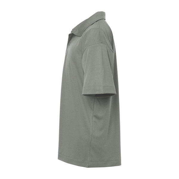 AllPro Youth Pro-Lock Performance Polo, Greystone, Left Sleeve view
