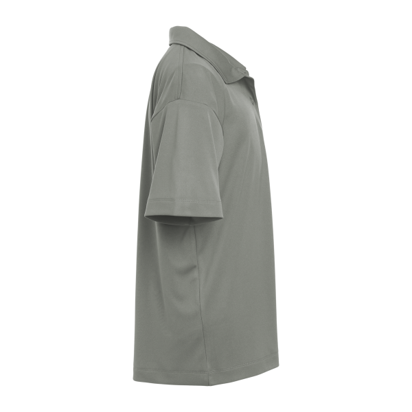 AllPro Youth Pro-Lock Performance Polo, Greystone, Right Sleeve view