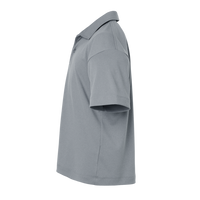 AllPro Youth Pro-Lock Performance Polo, Heather Steel, Left Sleeve view