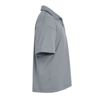 AllPro Youth Pro-Lock Performance Polo, Heather Steel, Right Sleeve view