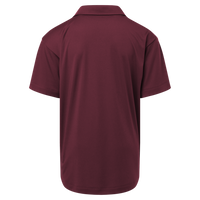 AllPro Youth Pro-Lock Performance Polo, Maroon, Back view