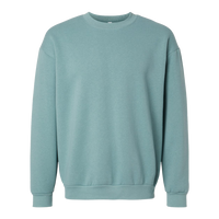 American Apparel Unisex ReFlex Fleece Crewneck Sweatshirt, Arctic, Front view