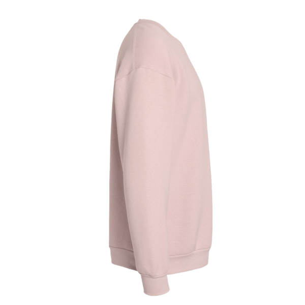 American Apparel Unisex ReFlex Fleece Crewneck Sweatshirt, Blush, Right Sleeve view