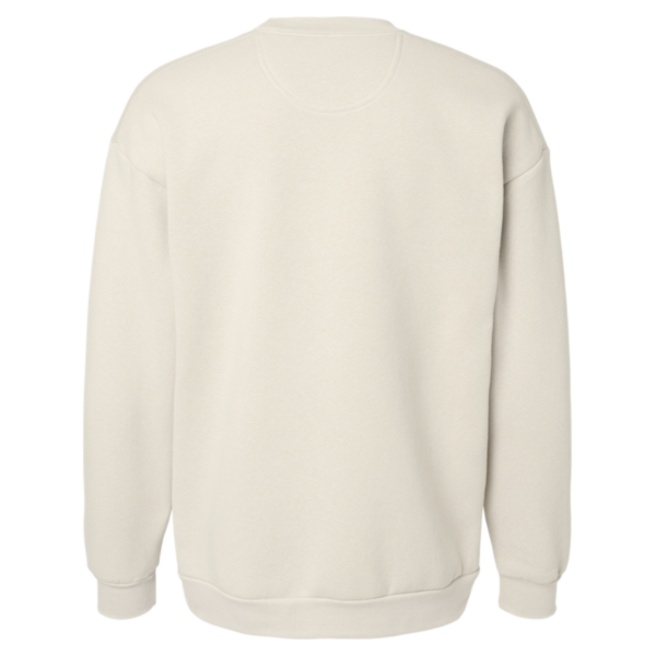 American Apparel Unisex ReFlex Fleece Crewneck Sweatshirt, Bone, Back view