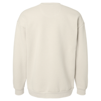 American Apparel Unisex ReFlex Fleece Crewneck Sweatshirt, Bone, Back view