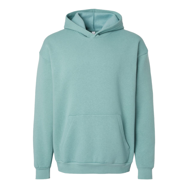 American Apparel Unisex ReFlex Fleece Hoodie Sweatshirt, Arctic, Front view