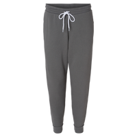 Bella + Canvas Sponge Fleece Jogger Sweatpants, Asphalt, Front view