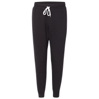 Bella + Canvas Sponge Fleece Jogger Sweatpants, Black, Front view