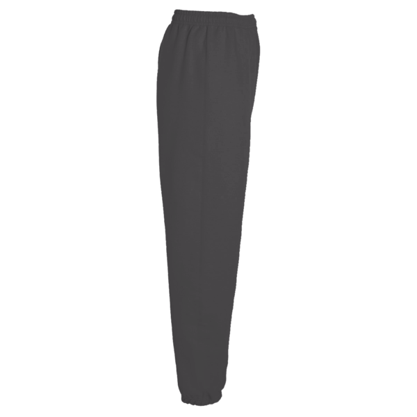 Bella + Canvas Unisex 10 oz. Heavyweight Sweatpants, Asphalt, Right Side view