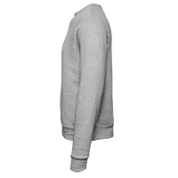 Bella + Canvas Unisex Sponge Fleece Classic Crewneck Sweatshirt, Athletic Heather, Left Sleeve view