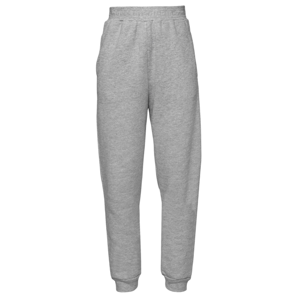 Bella + Canvas Youth Jogger Sweatpants, Athletic Heather, Front view