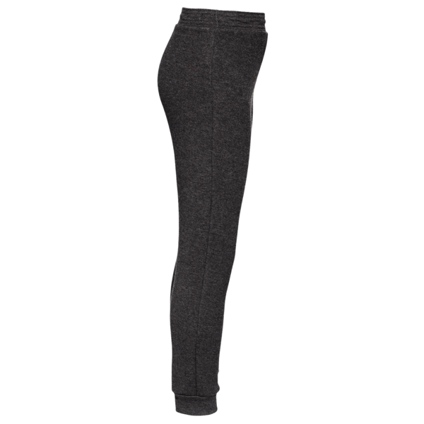 Bella + Canvas Youth Jogger Sweatpants, Dark Grey Heather, Right Side view