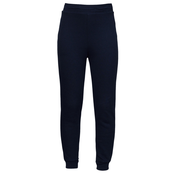 Bella + Canvas Youth Jogger Sweatpants, Navy, Front view