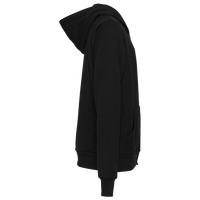 Bella + Canvas Youth Sponge Fleece Full-Zip Hoodie Sweatshirt, Black, Right Sleeve view