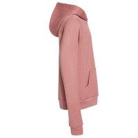 Bella + Canvas Youth Sponge Fleece Hoodie Sweatshirt, Mauve, Right Sleeve view