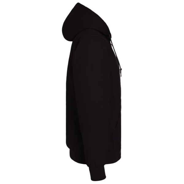 Berne Apparel Men's Berne Heritage Hooded Jacket, Black, Right Sleeve view
