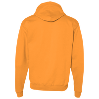 Berne Apparel Men's Heritage Thermal-Lined Full-Zip Hooded Sweatshirt, Orange, Back view