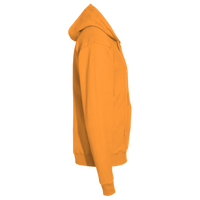 Berne Apparel Men's Heritage Thermal-Lined Full-Zip Hooded Sweatshirt, Orange, Right Sleeve view