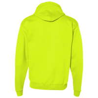 Berne Apparel Men's Heritage Thermal-Lined Full-Zip Hooded Sweatshirt, Yellow, Back view
