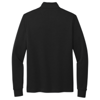 Brooks Brothers Double Knit 1/4 Zip, Deep Black, Back view