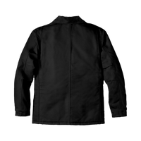 Carhartt Tall Duck Traditional Coat, Black, Back view