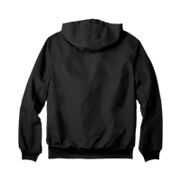 Carhartt Tall Thermal Lined Duck Active Jac, Black, Back view