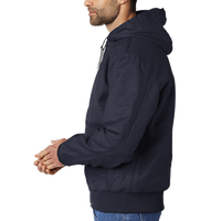 Carhartt Tall Washed Duck Active Jac, Navy, Left Sleeve view