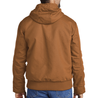 Carhartt Washed Duck Active Jac, Carhartt Brown, Back view