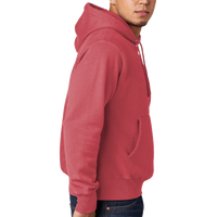 Champion Reverse Weave ® Garment Dyed Hooded Sweatshirt, Crimson, Right Sleeve view