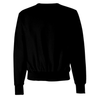 Champion Unisex Reverse Weave® Crewneck Sweatshirt, Black, Front view