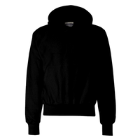 Champion Unisex Reverse Weave® Hooded Sweatshirt, Black, Front view