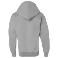 Champion Youth Powerblend® Hooded Sweatshirt, Light Steel, Back view