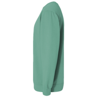 Comfort Colors Unisex Garment-Dyed Crewneck Sweatshirt, Seafoam, Left Sleeve view