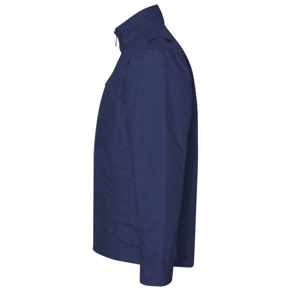 Core 365 Men's Tall Techno Lite Three-Layer Knit Tech-Shell, Classic Navy, Left Sleeve view