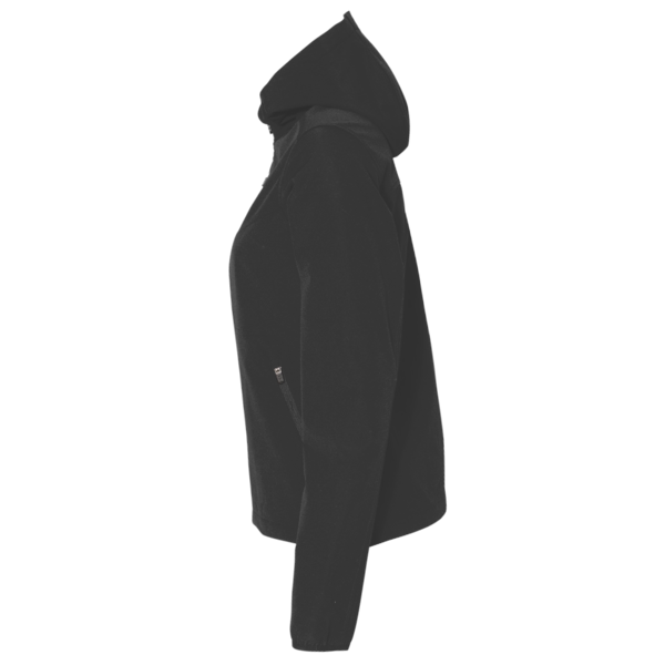 Core 365 Women's Profile Fleece-Lined All-Season Jacket, Black, Left Sleeve view