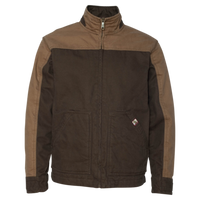 DRI DUCK Men's Horizon Boulder Cloth™ Canvas Jacket, Tobacco / Field Khaki, Front view