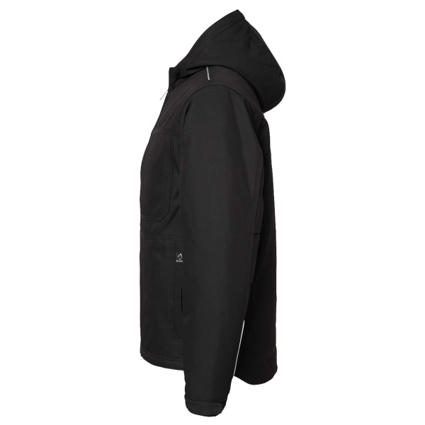 DRI DUCK Men's Kodiak Jacket, Black, Left Sleeve view