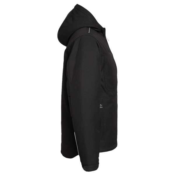 DRI DUCK Men's Kodiak Jacket, Black, Right Sleeve view