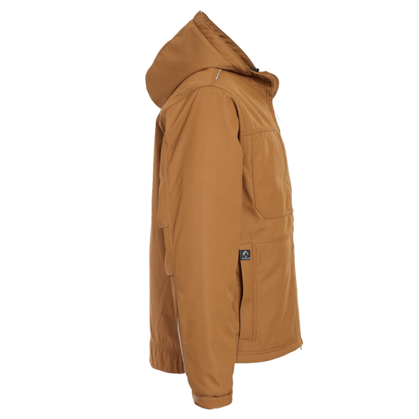 DRI DUCK Men's Kodiak Jacket, Saddle, Right Sleeve view