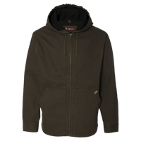 DRI DUCK Men's Laredo Boulder Cloth™ Canvas Jacket with Thermal Lining, Tobacco, Front view